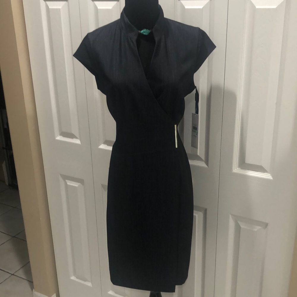 Calvin Klein Navy Blue Dress